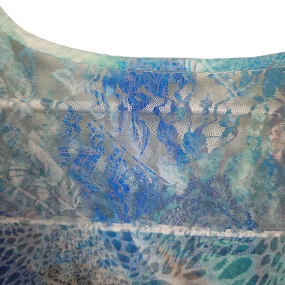 Lacey Y2K Rainbow Fairy Core Bedazzled Top - Picture 7 of 8